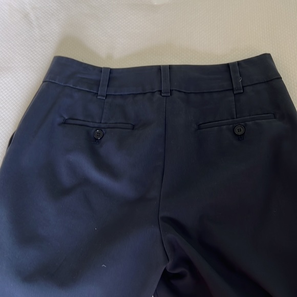 Navy Blue Heritage 6 Talbots Spring Summer Pants - Picture 3 of 3